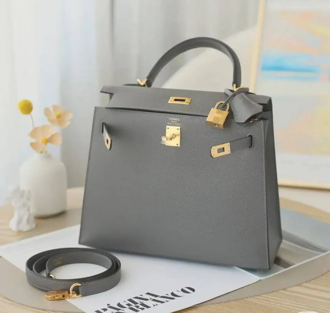 Classic Leather Tote Bag