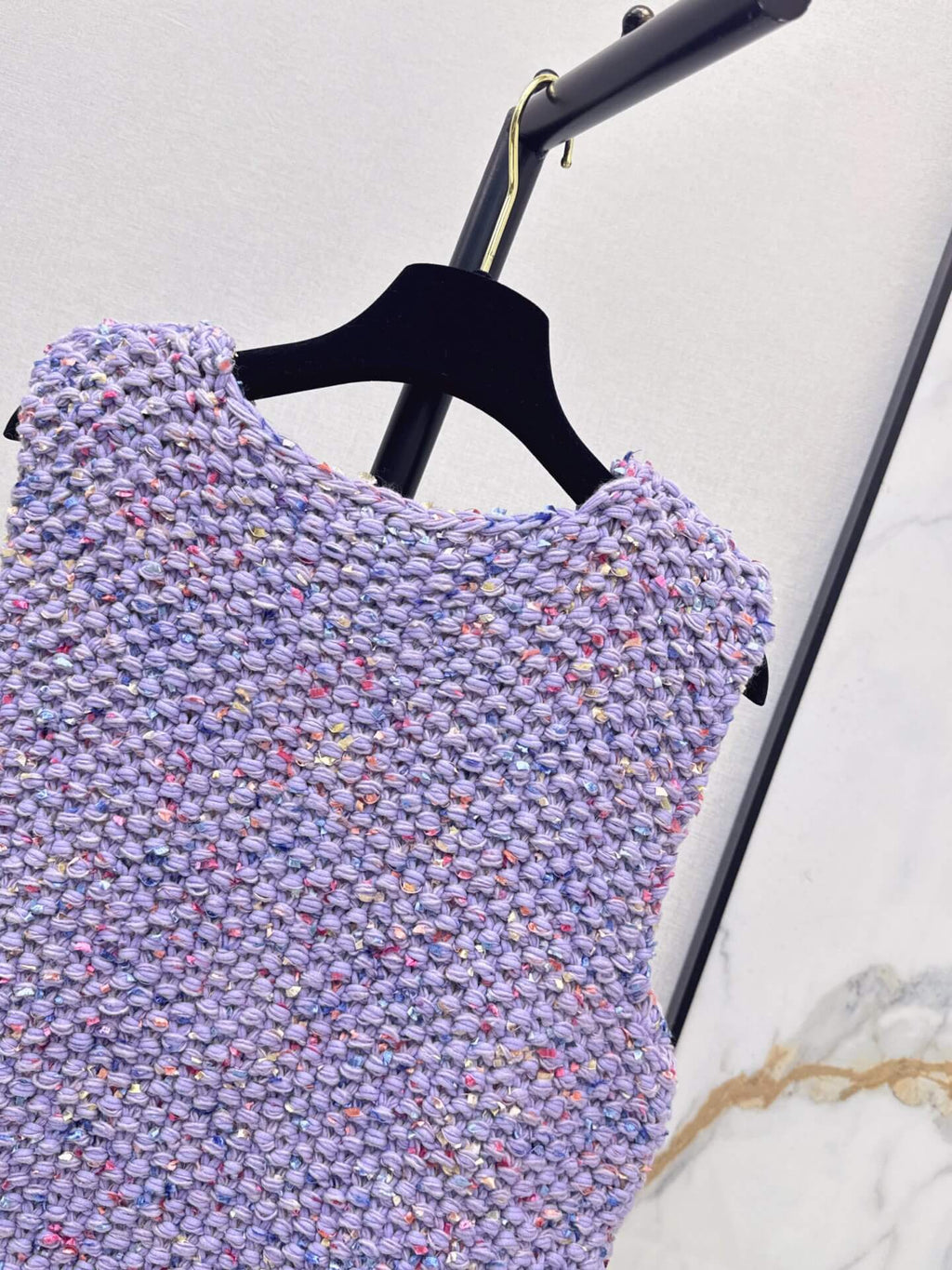 Chunky V-Neck Knit Vest