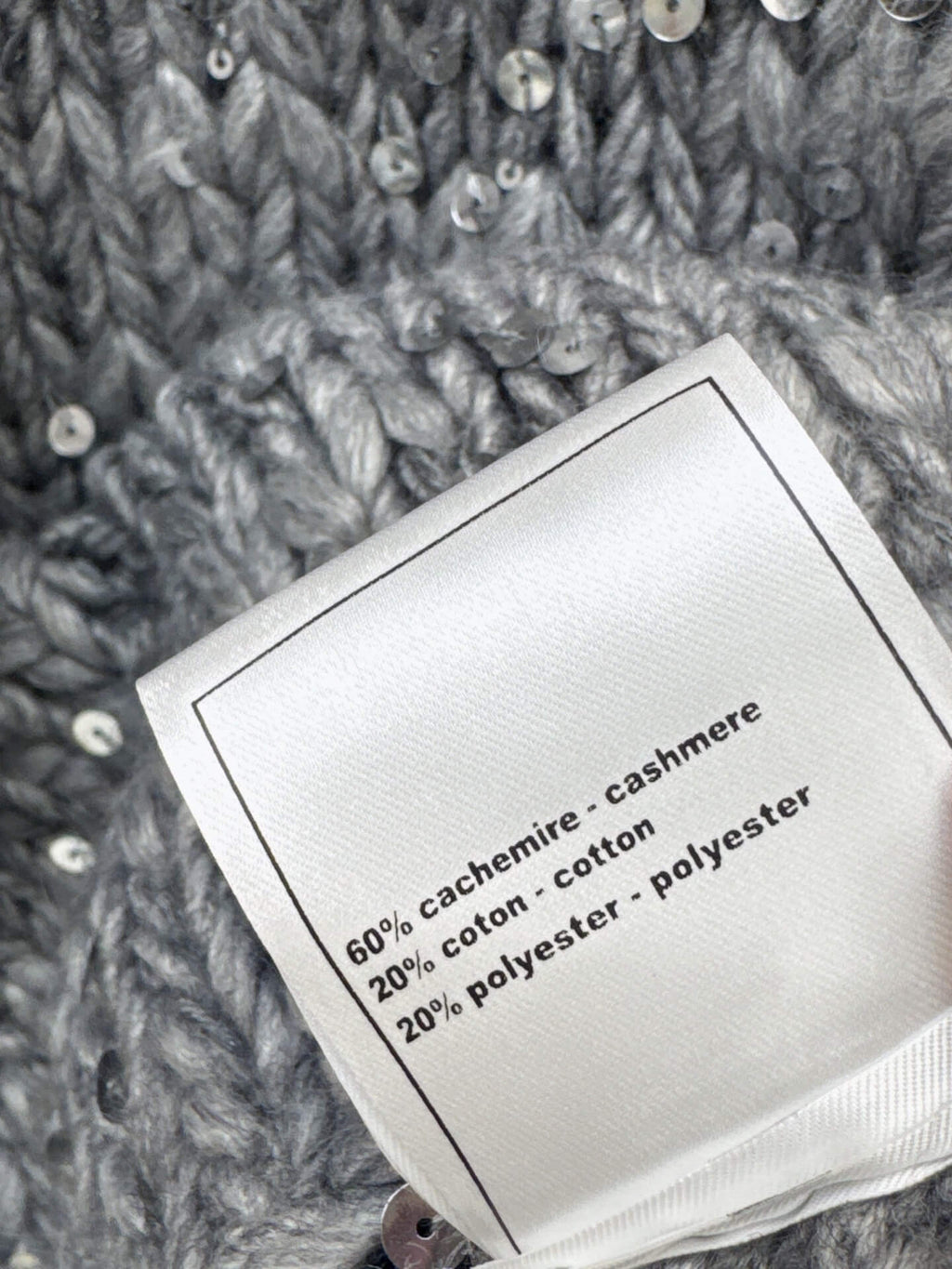 Sequin Chunky Knit Ruffle Vest