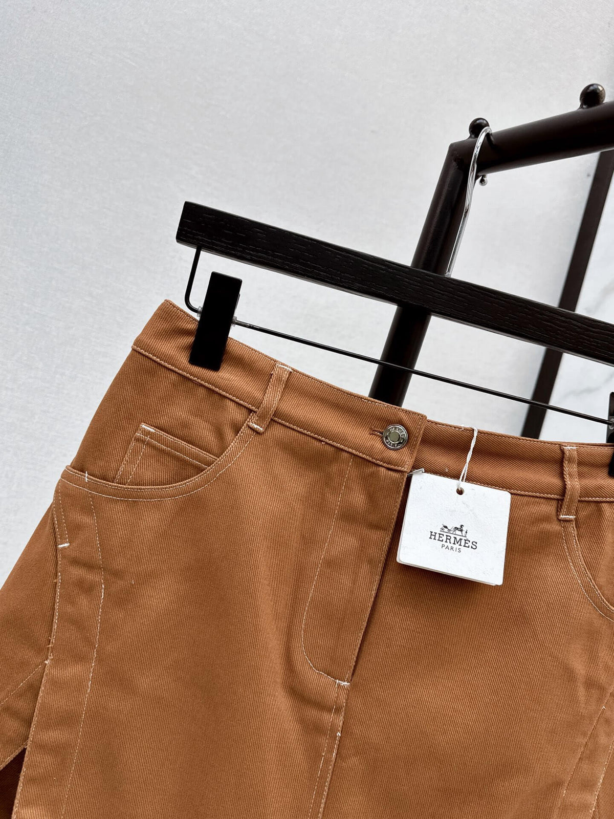 Slit Cargo Mini Skirt