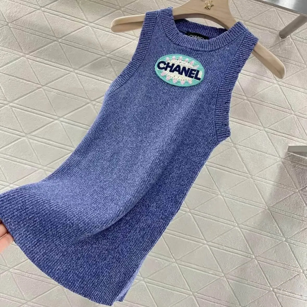 Candy Color Knitted Small Hole Cuff Dress