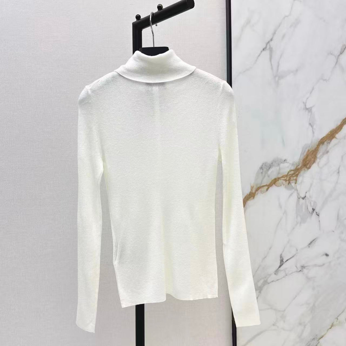 Turtleneck Slim-Fit Base Layer Top