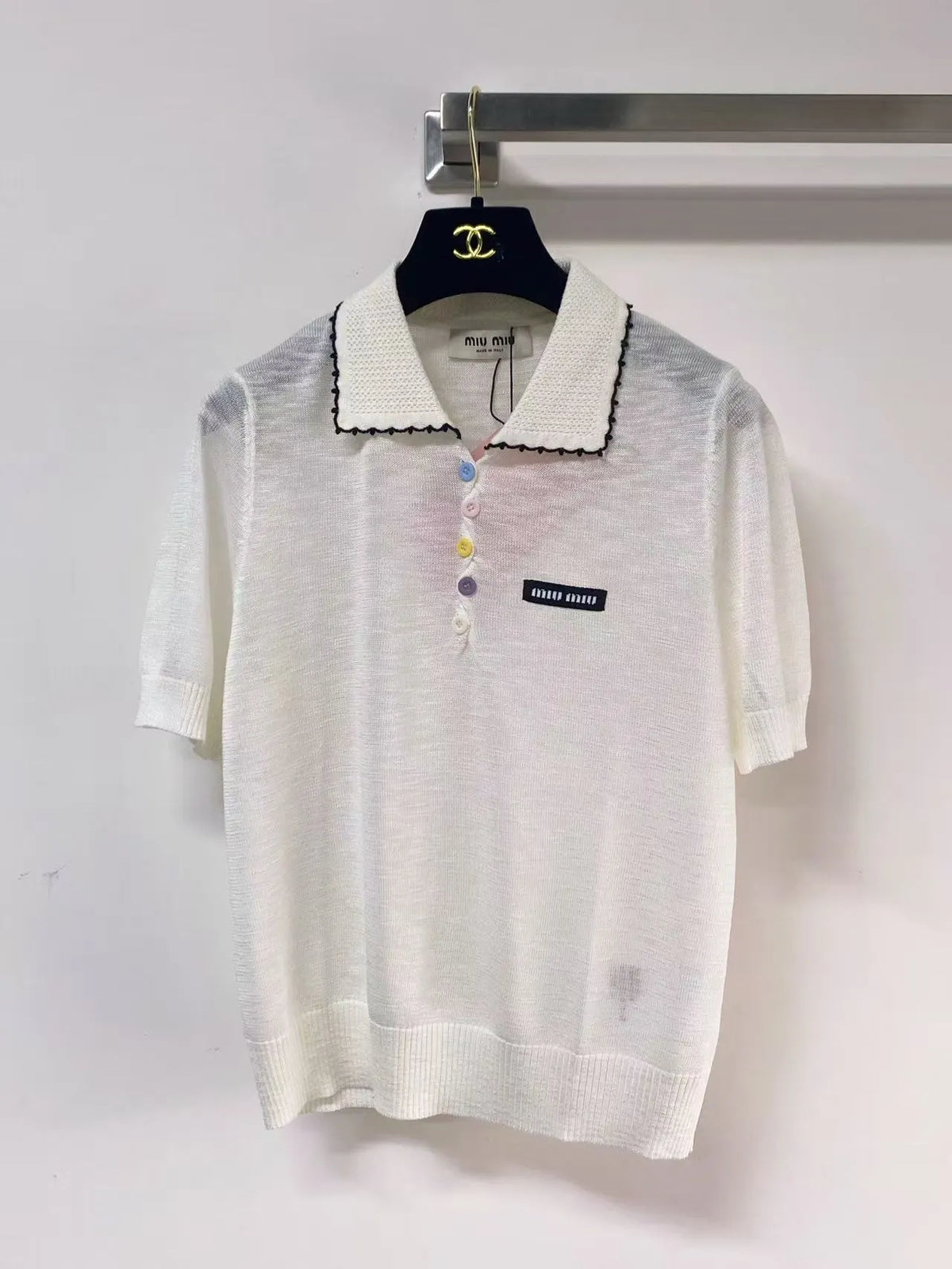 Colorful Button Polo Shirt