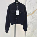 Classic Double-Pocket Decorative Cardigan