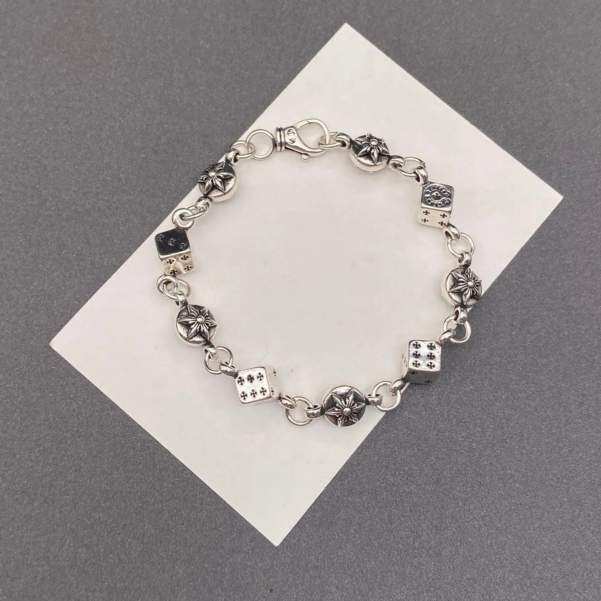 Trendy Dice Hexagram Bracelet