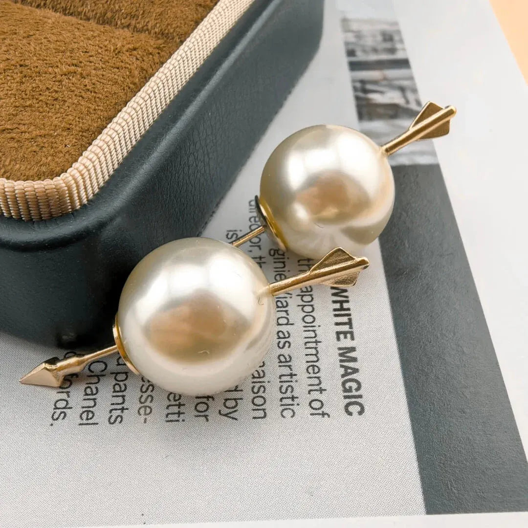 Minimalist Pearl Stud Earrings