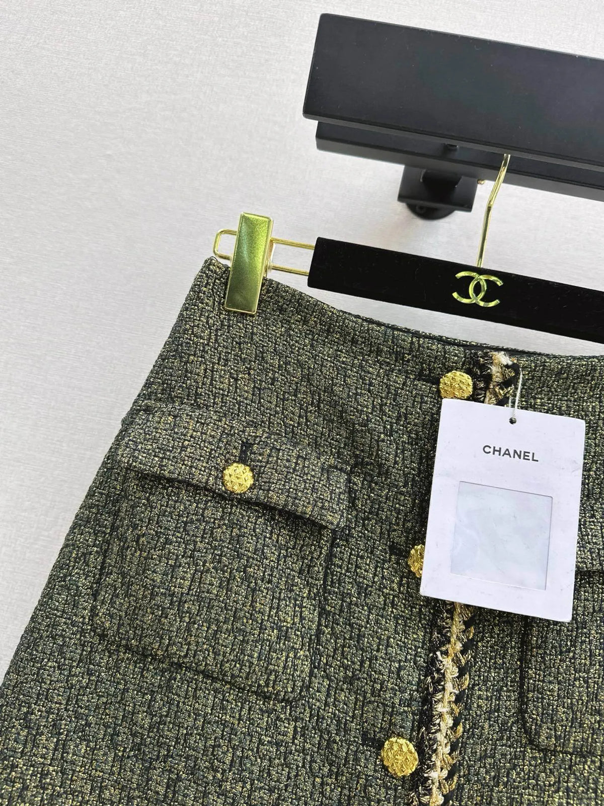 Cropped Tweed Jacket Skirt Co-ord Set