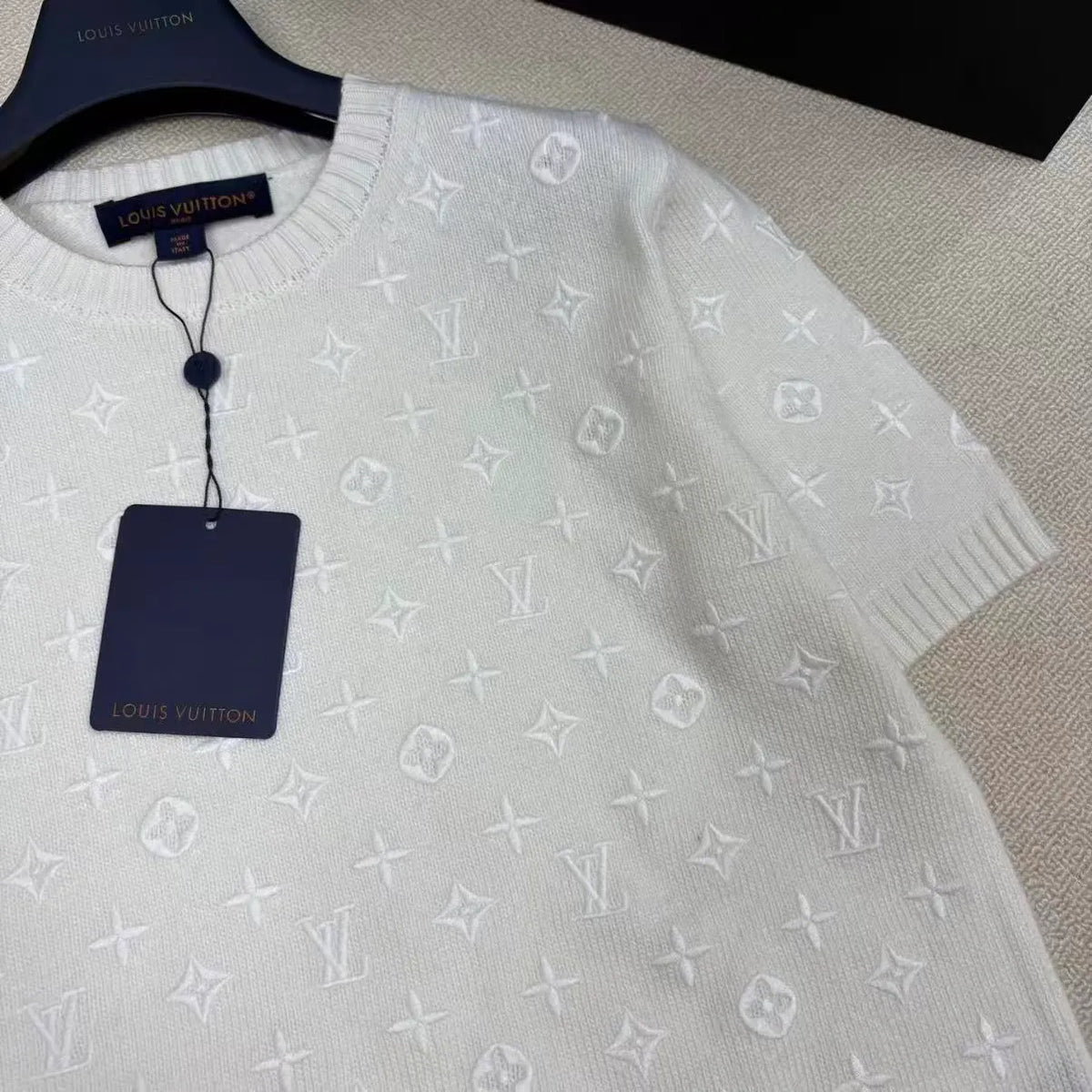 Monogram Knit T-Shirt