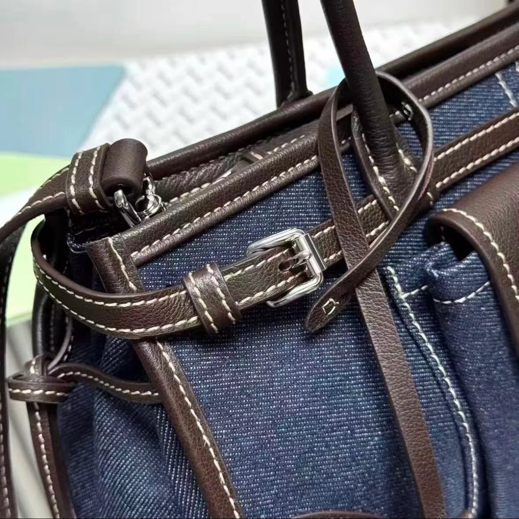Denim Underarm Bag