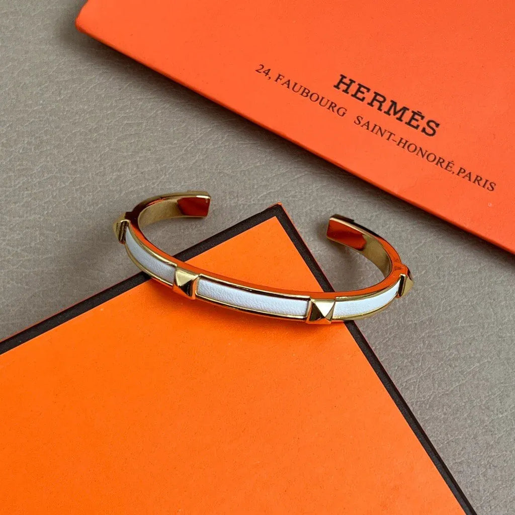 Classic Studded Open Bangle