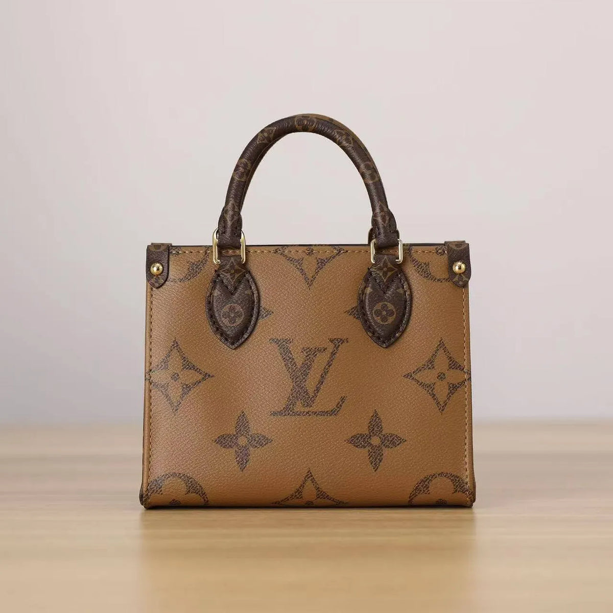 Double-Sided Two-Color All-Over Printed Tote Bag