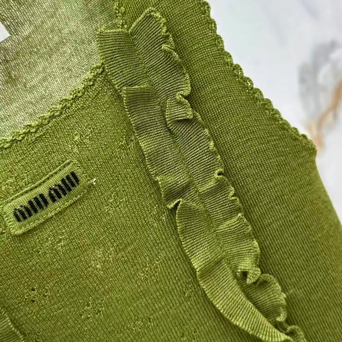 Signature Patch Knit Vest
