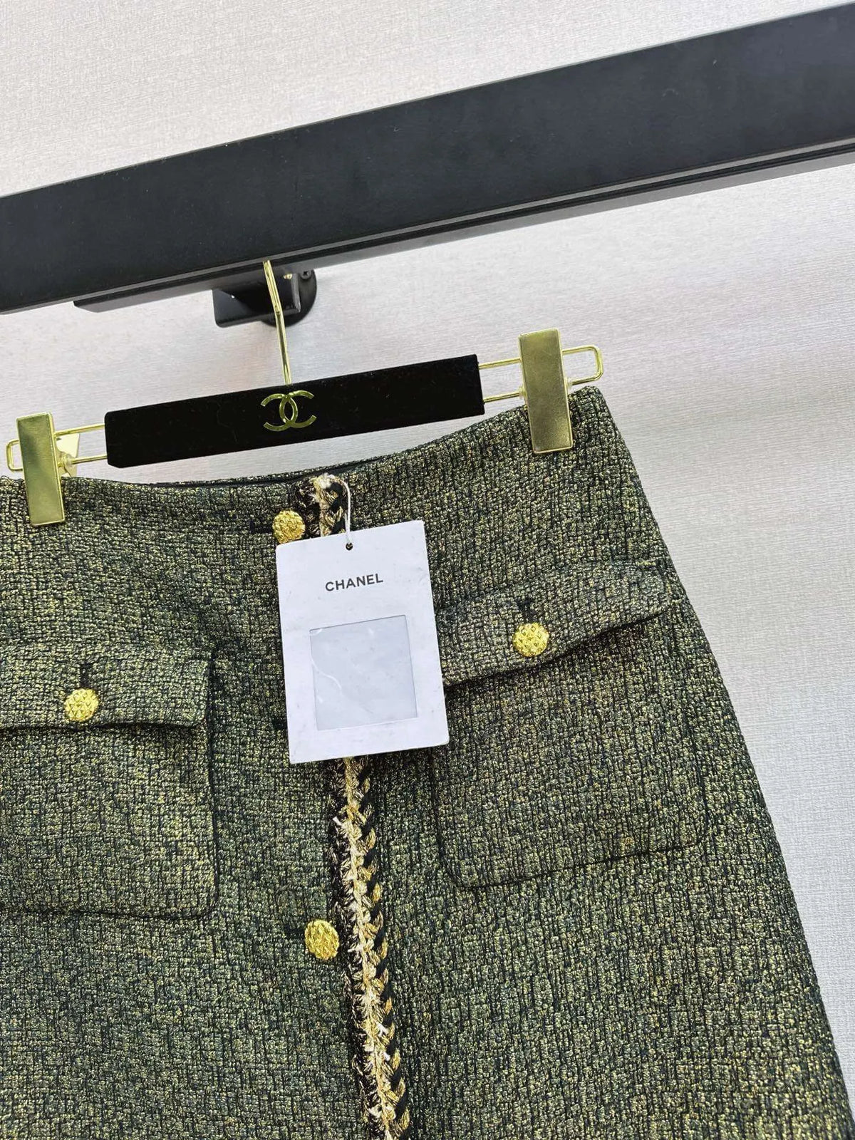Cropped Tweed Jacket Skirt Co-ord Set