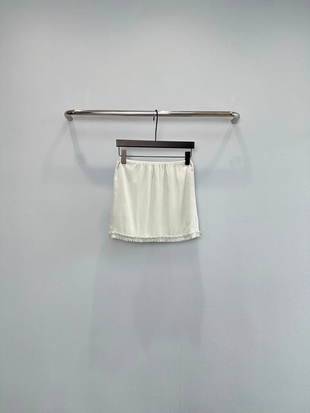 Elastic Waist Ruffle Skirt