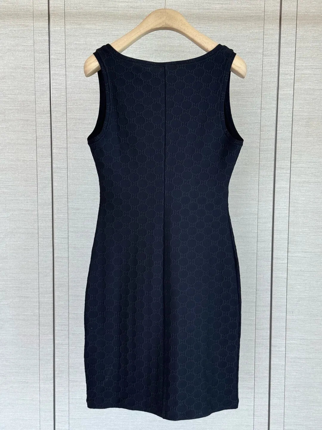 Scoop Neck Jacquard Dress