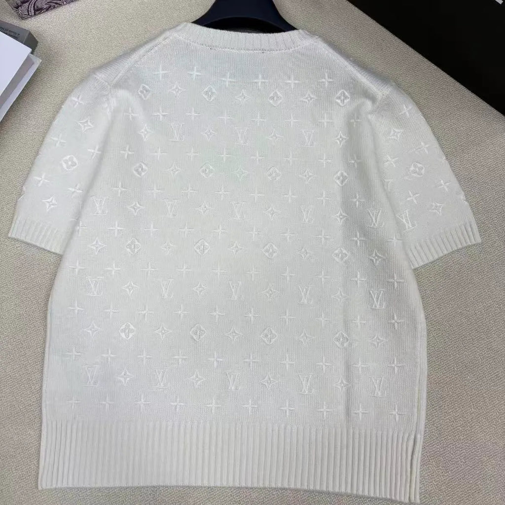Monogram Knit T-Shirt