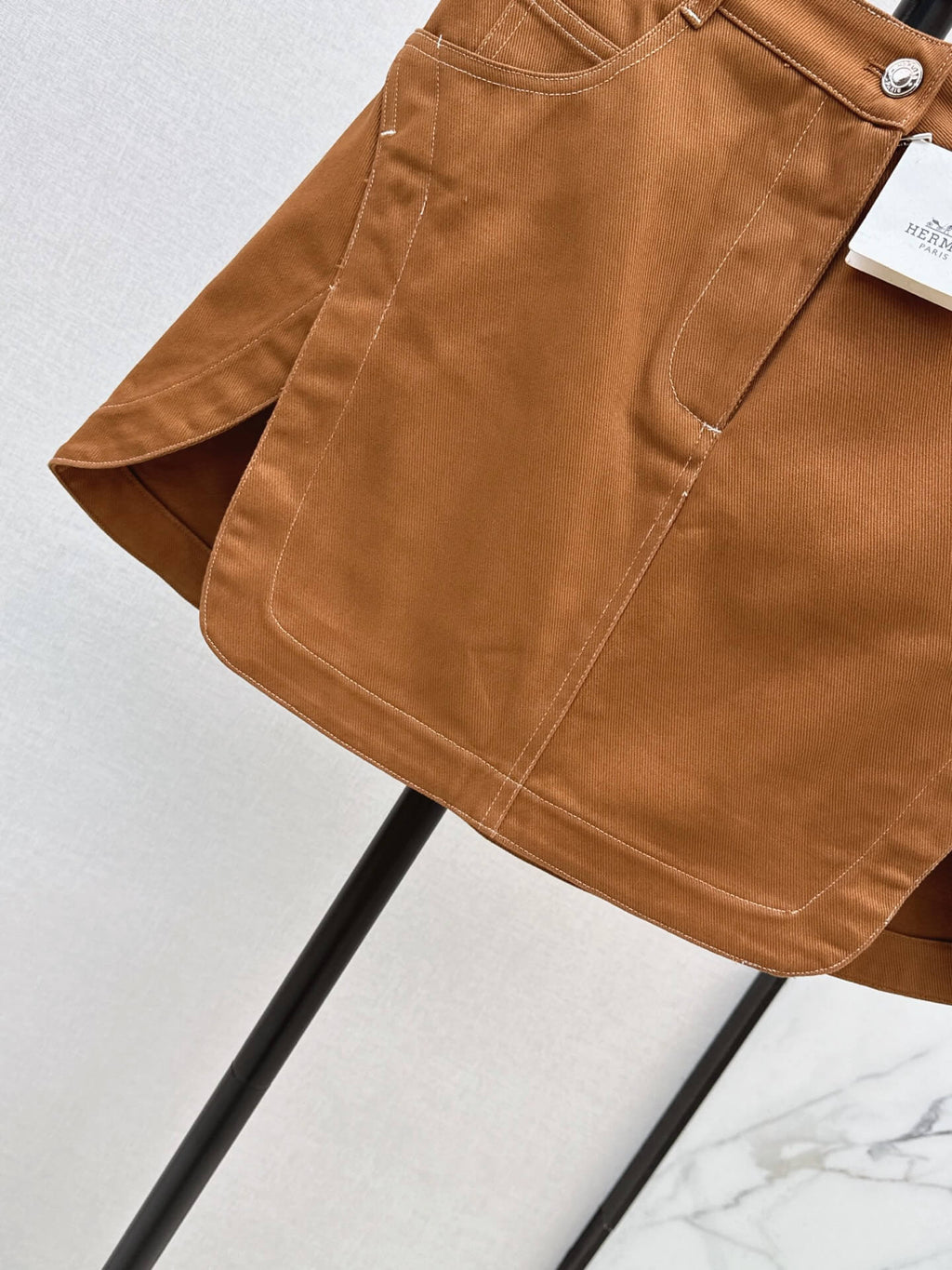 Slit Cargo Mini Skirt