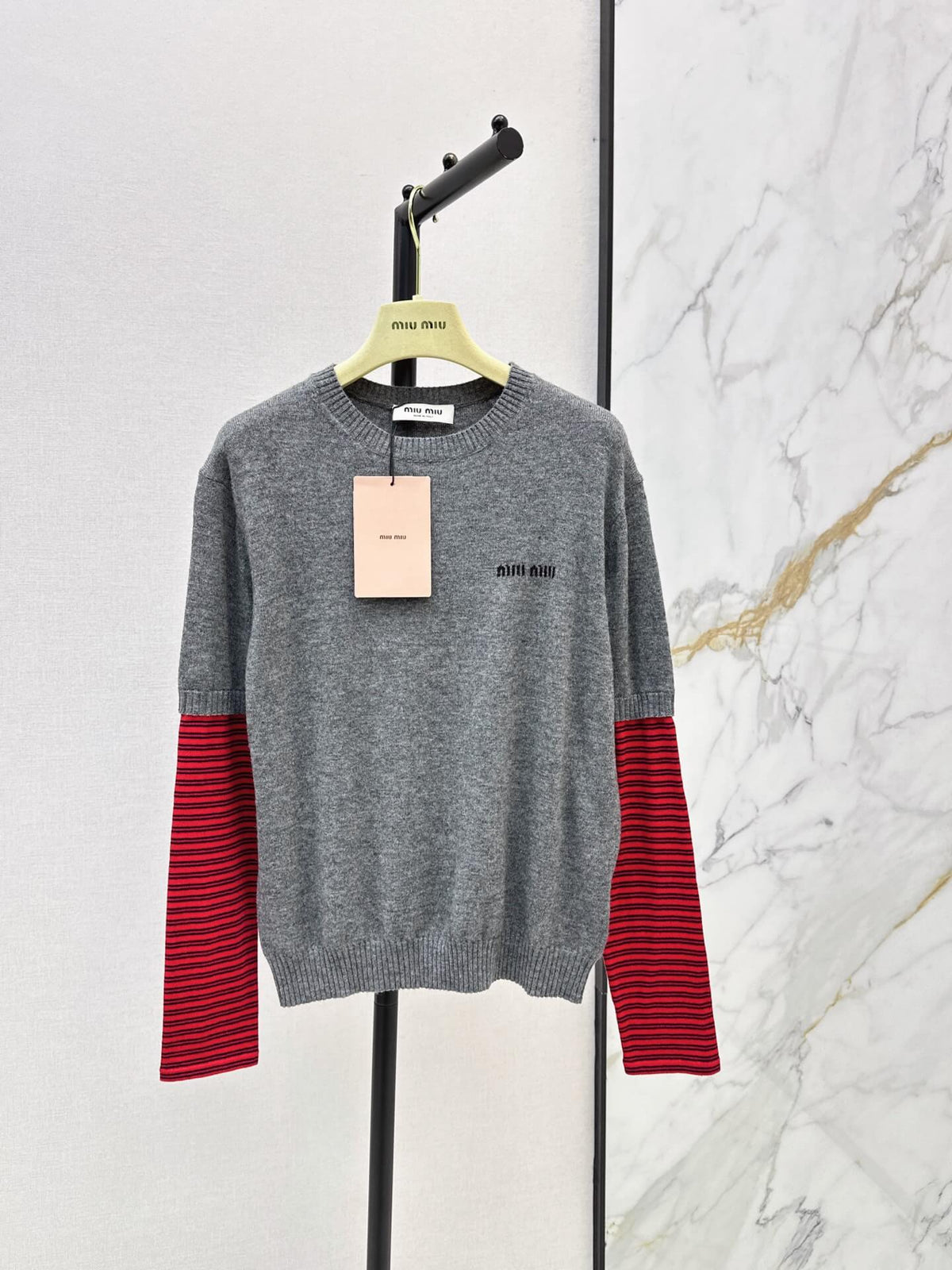 Layered Look Long Sleeve Jumper