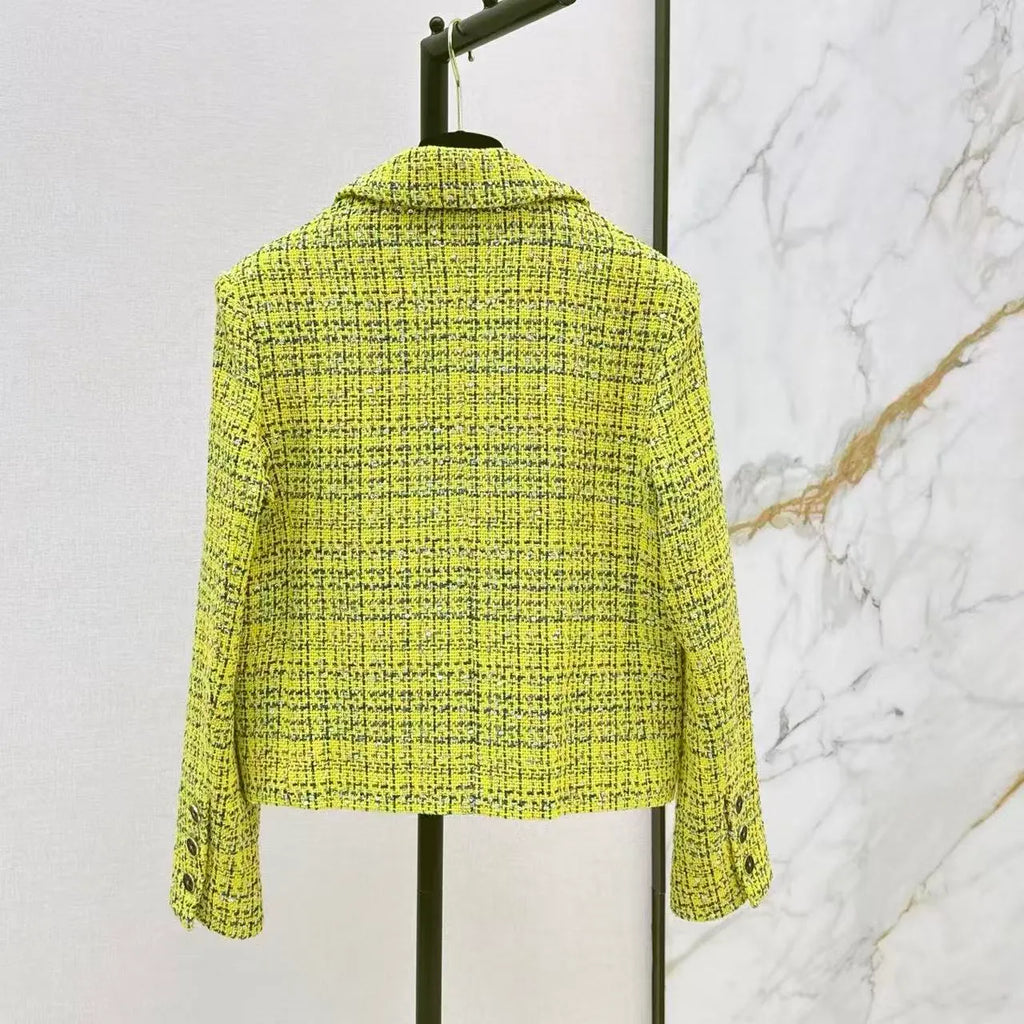 26PF Tailored Coat and High-Waist Skirt Set