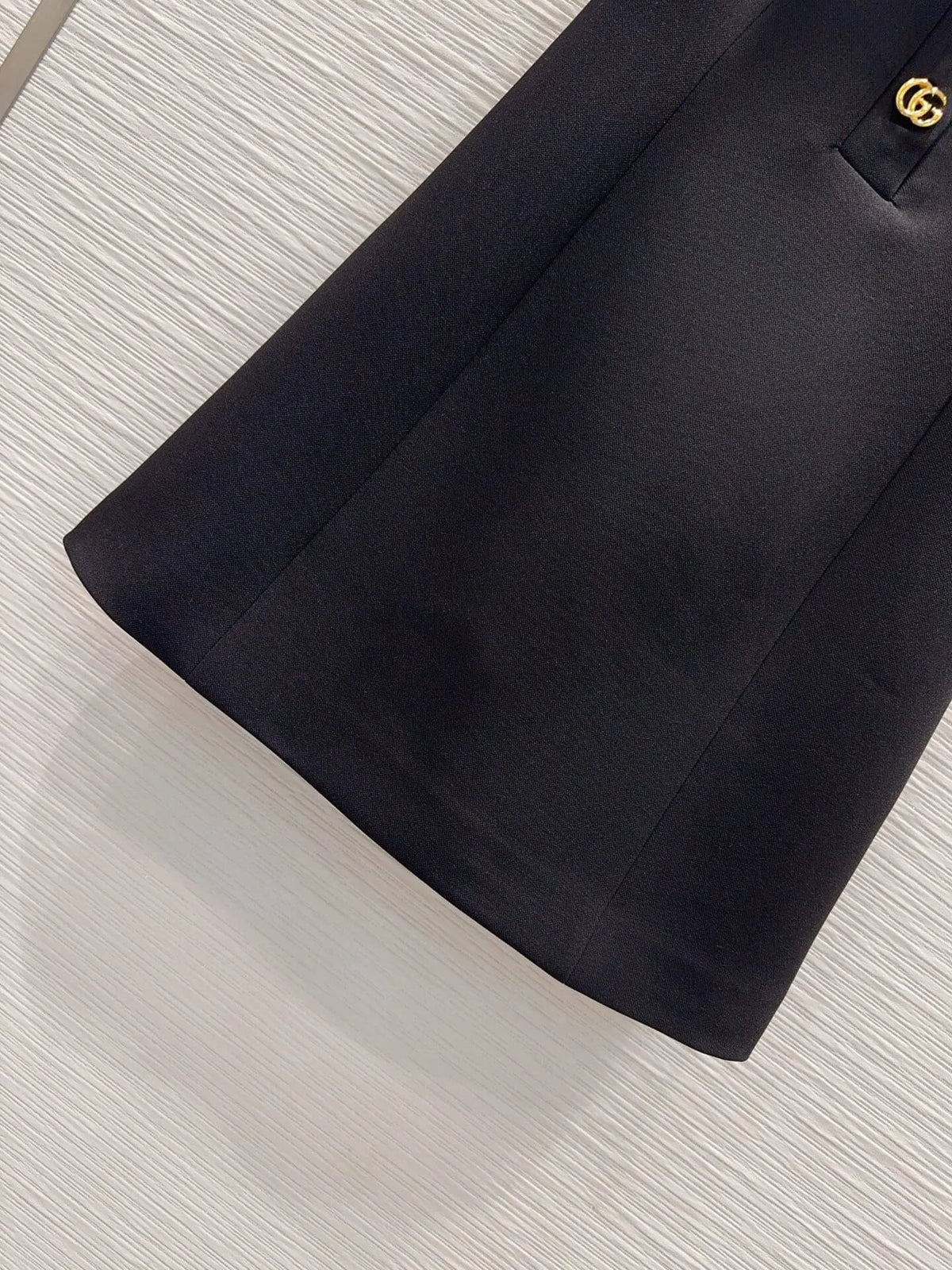 Lapel Slim Wool Dress