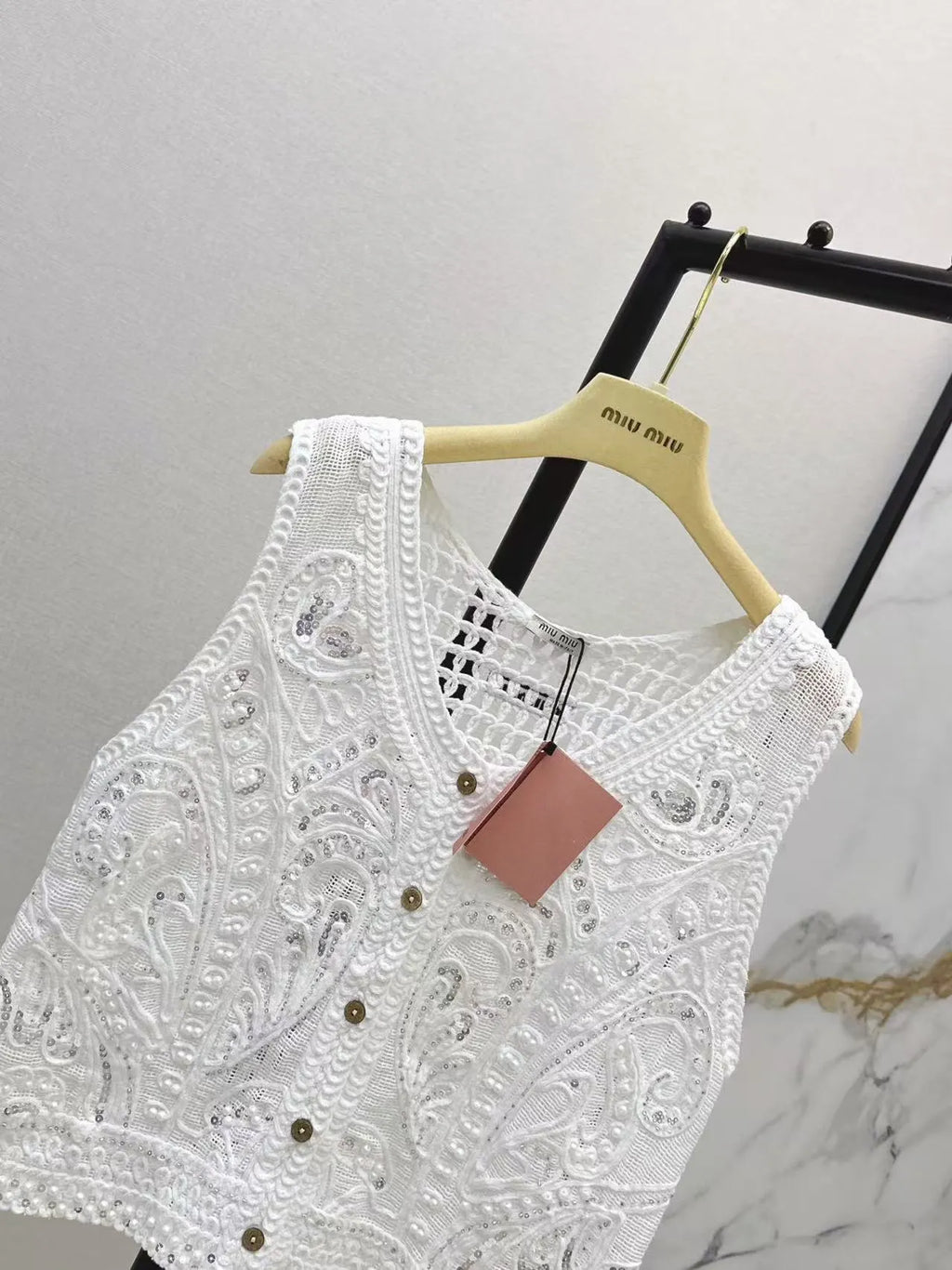 Resort Crochet Vest