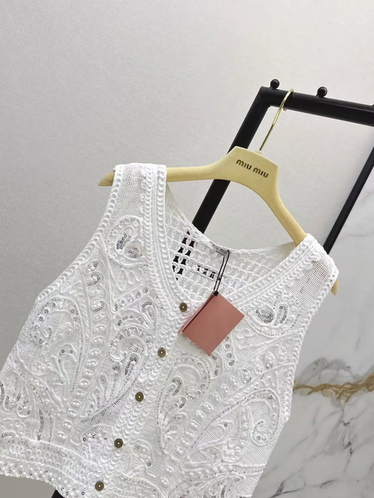 Resort Crochet Vest