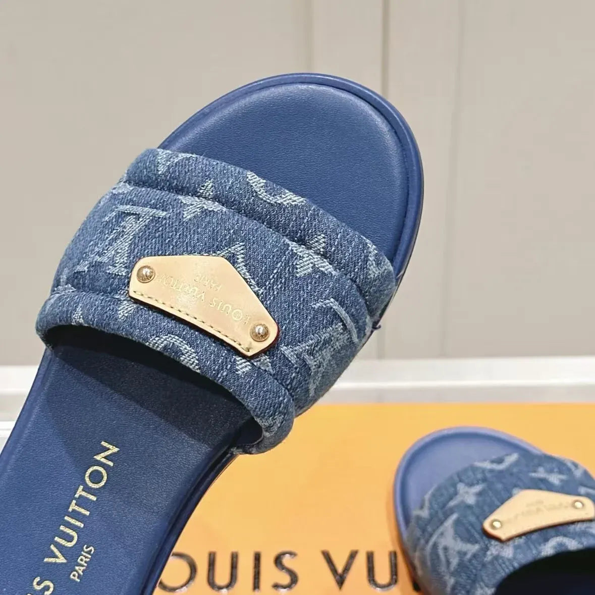 Classic Versatile Denim Sandals