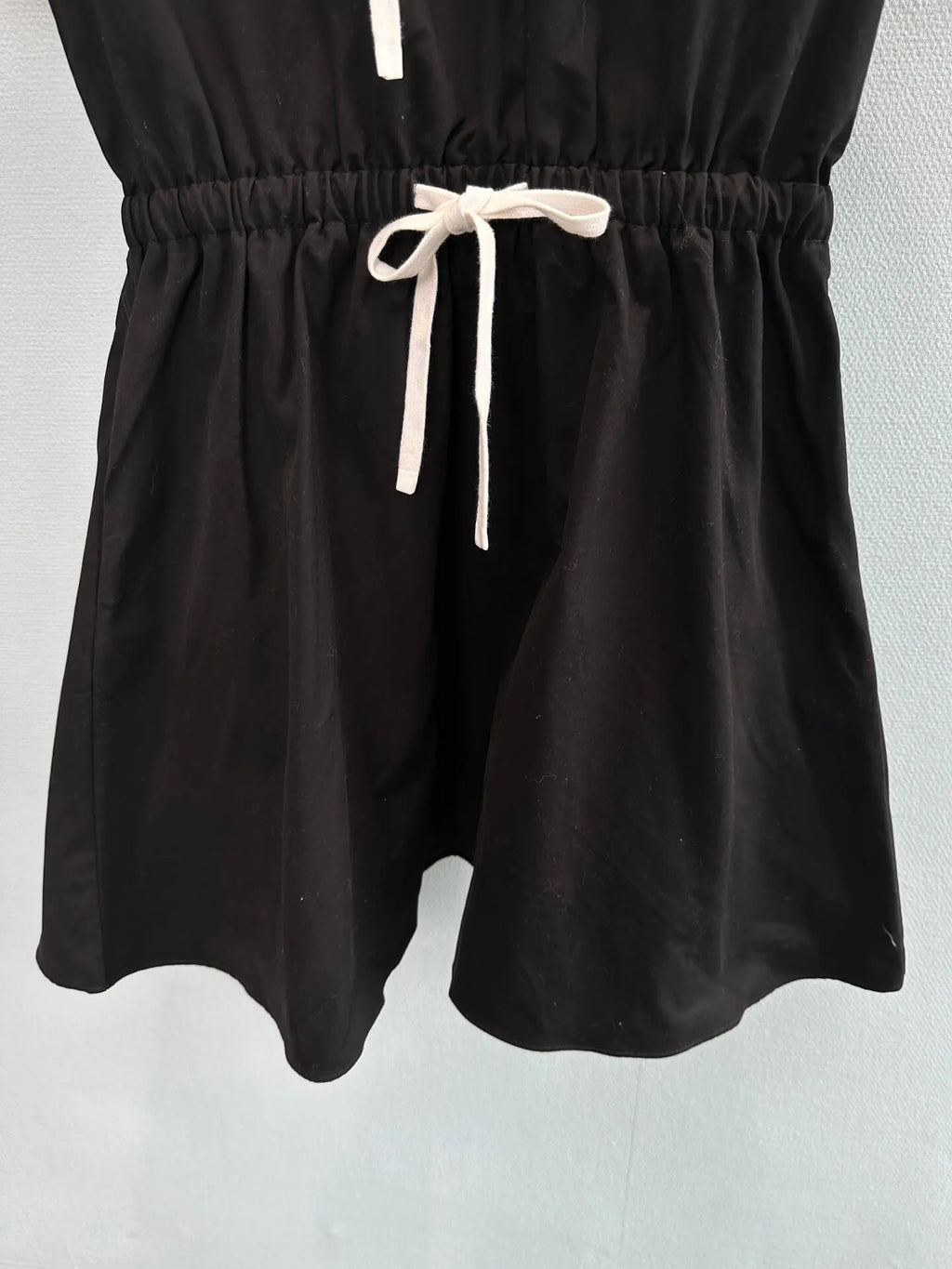 Hooded Drawstring Playsuit