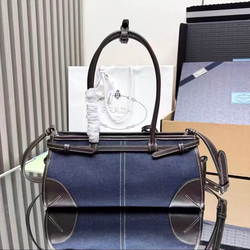 Denim Underarm Bag