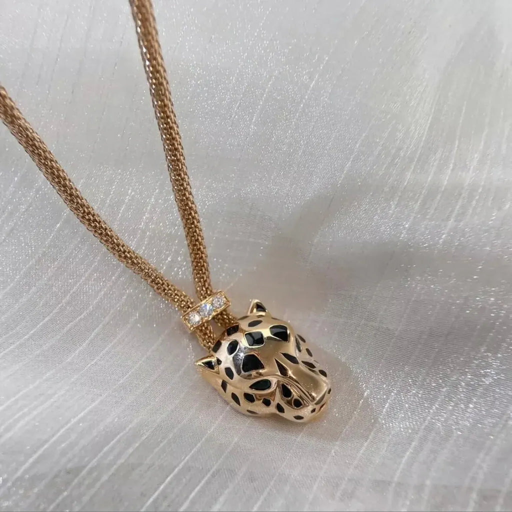 Leopard Head Design Necklace
