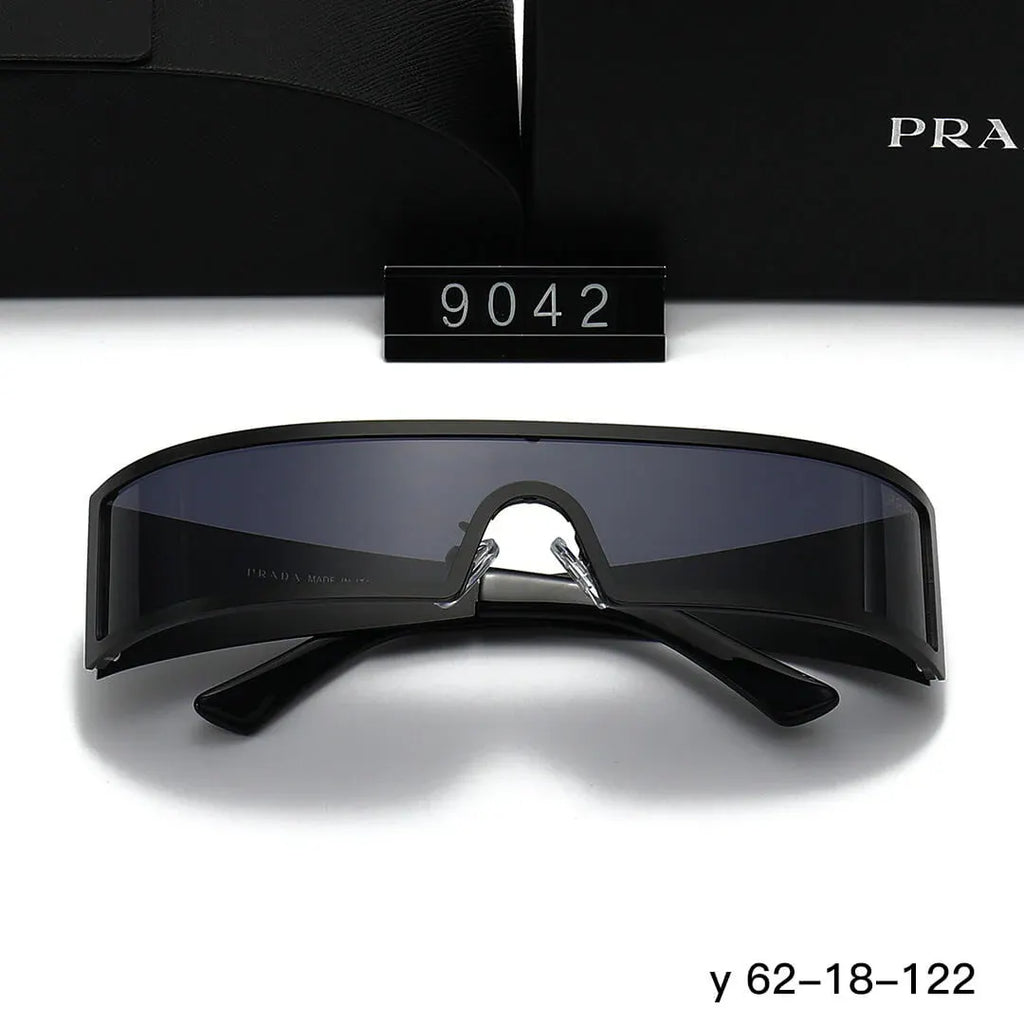 Unique One-Piece Square Sunglasses