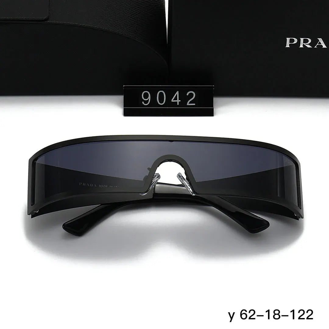 Unique One-Piece Square Sunglasses