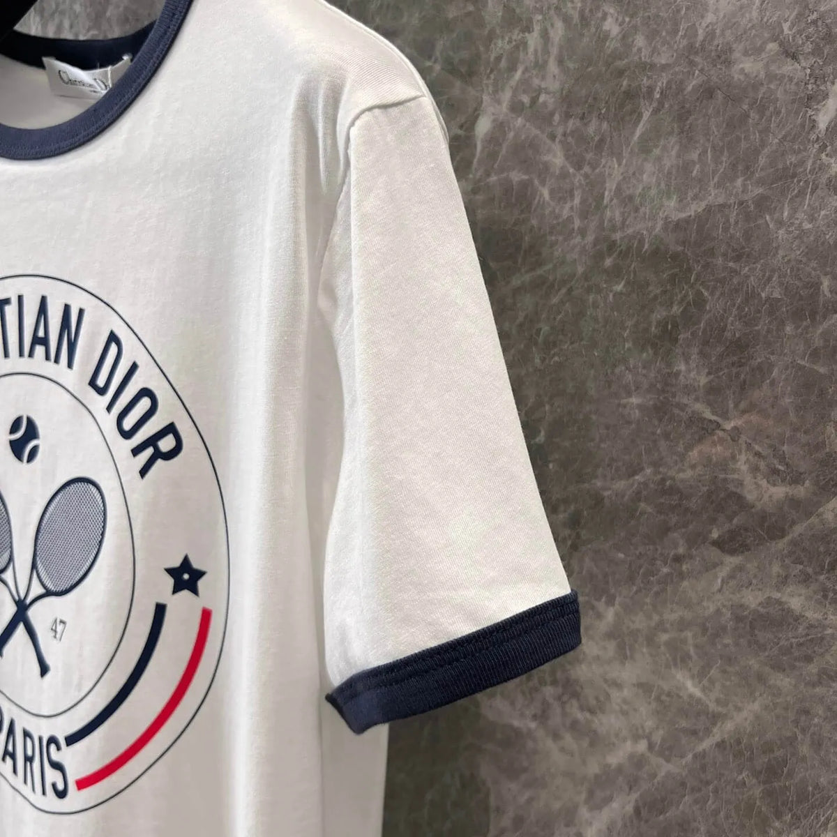 Tennis Racket Print T-Shirt
