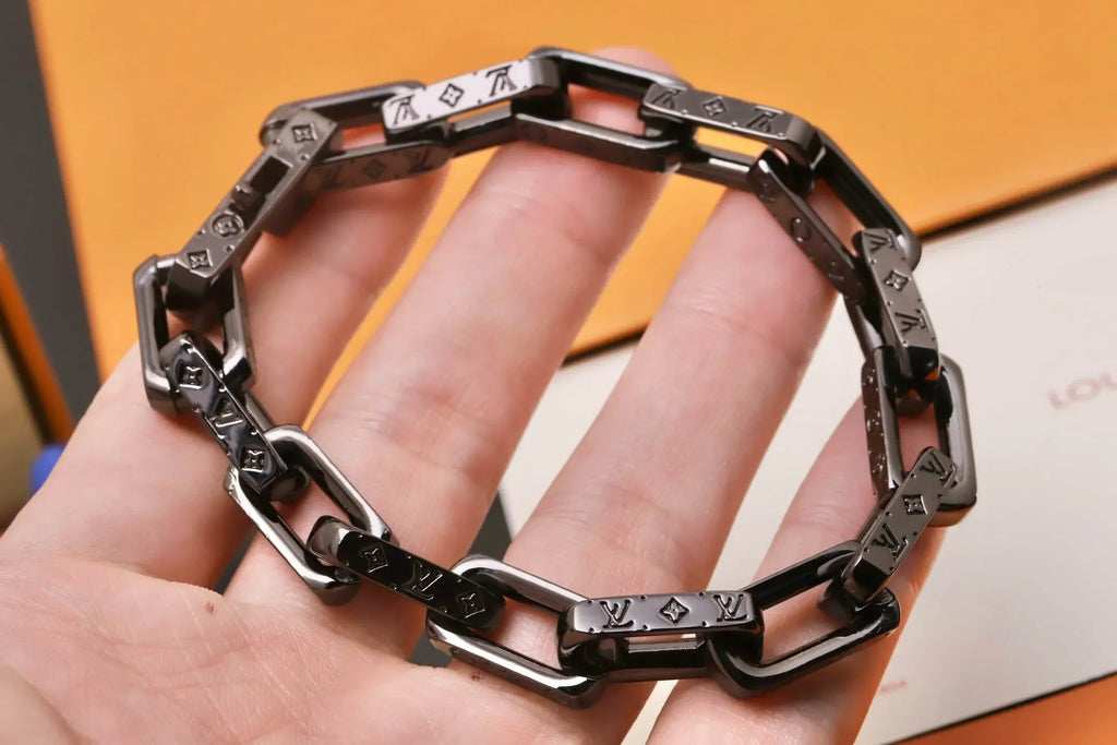 Black Titanium Steel Bangle